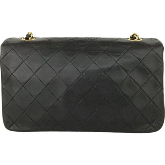 8792107BB (X6) Chanel Shoulder Bag Matelasse CC Black Lambskin - Picture 2 of 13